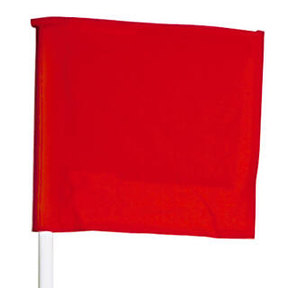 Hjørneflagg - rødt